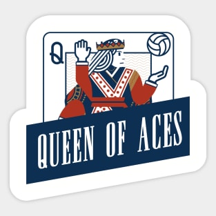 Queen of Aces Sticker